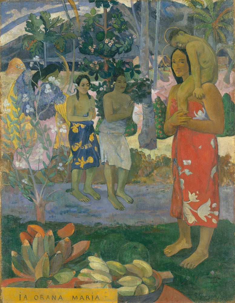 Ia Orana Maria (We Hail Thee Mary) - by Paul Gauguin