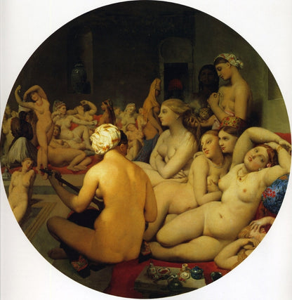 The Turkish Bath - by Jean Auguste Dominique Ingres