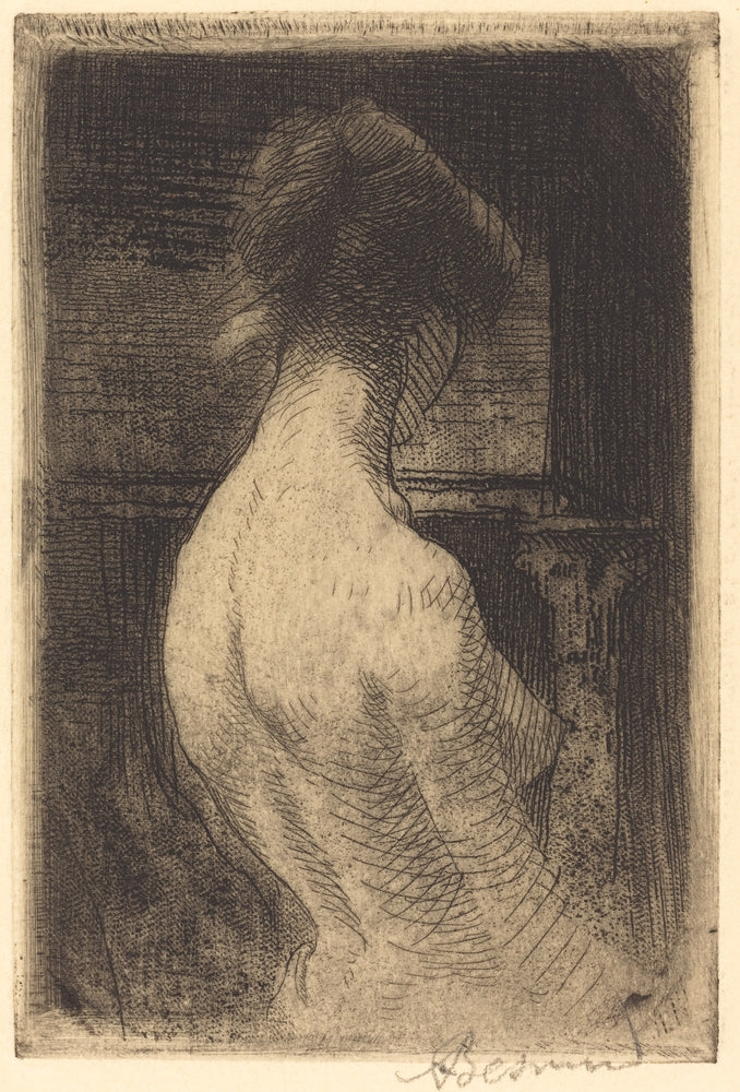 Back of a Woman - by Paul-Albert Besnard