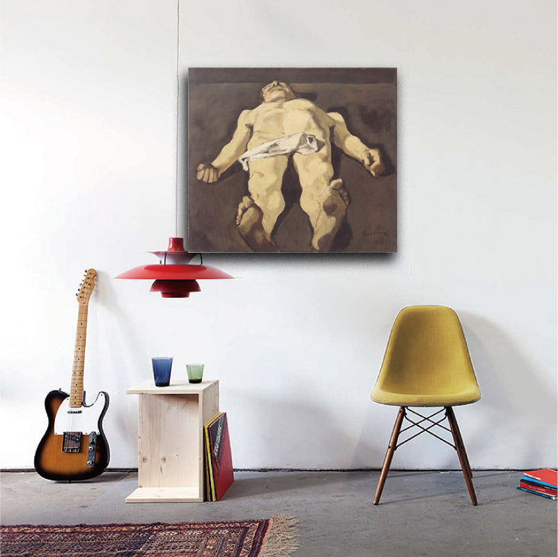 Der Tote Christus - by Albin Egger-Lienz