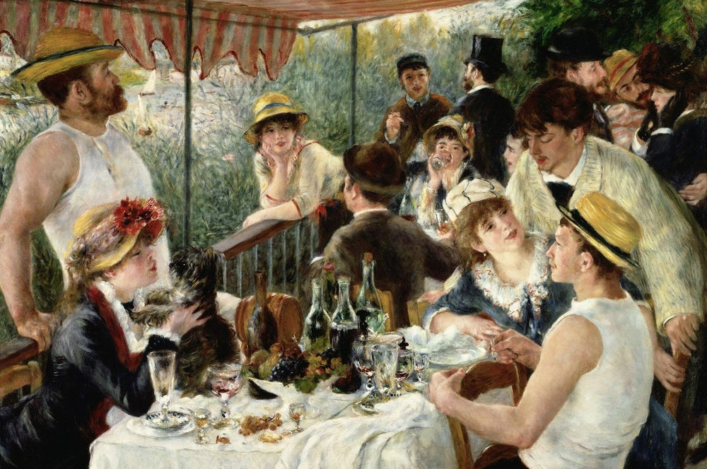 The Luncheon of the Boating Party - by Pierre-Auguste Renoir