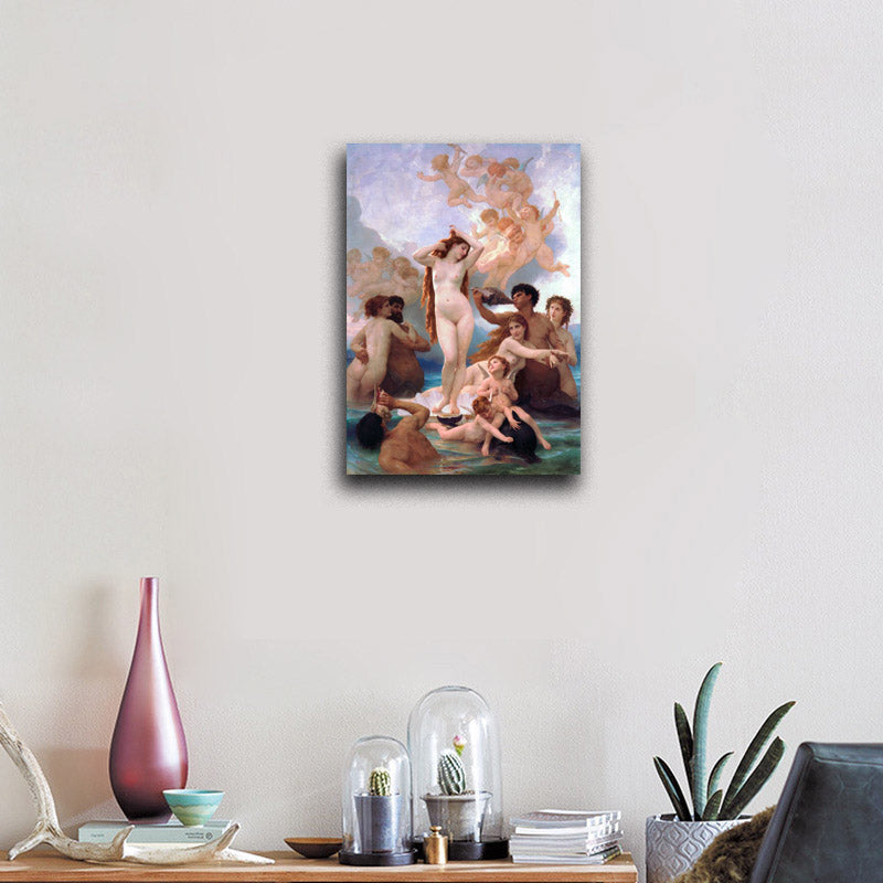 Birth Of Venus - by William-Adolphe Bouguereau