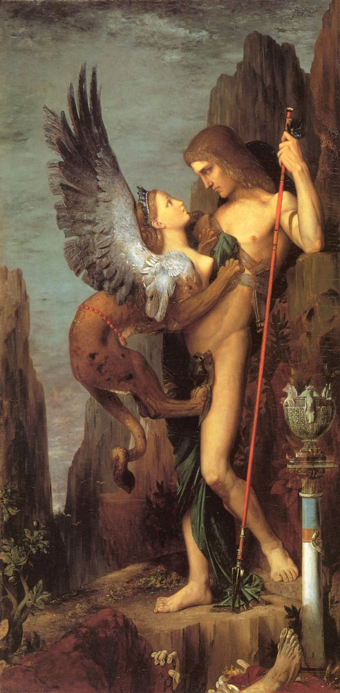 The Sphinx - by Gustave Moreau