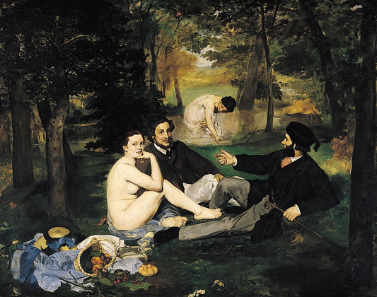 The Luncheon on the Grass - by Edouard Manet