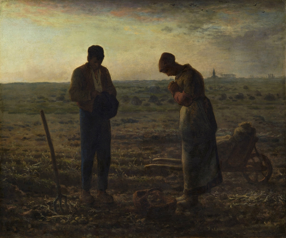 The Angelus - by Jean-Francois Millet