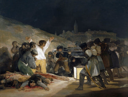 The Third of May 1808 (Execution of the Defenders of Madrid) - by Francisco Goya