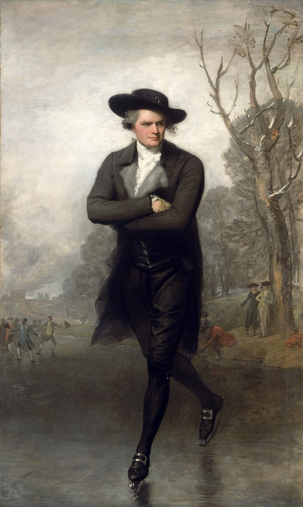 The Skater (Portrait of William Grant) - by Gilbert Stuart