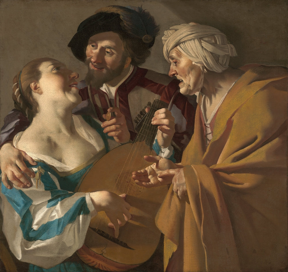 The Procuress - by Dirck van Baburen