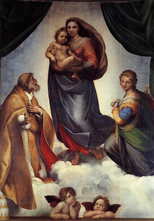 The Sistine Madonna - by Raphael