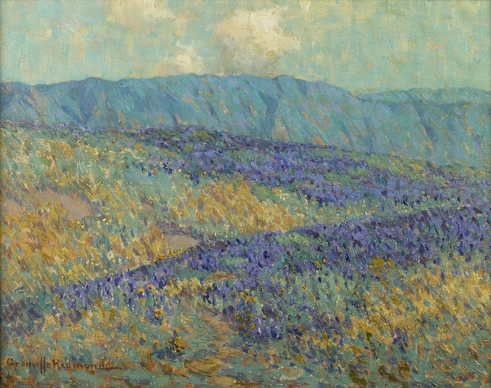 Blue Flowers - by Granville Redmond