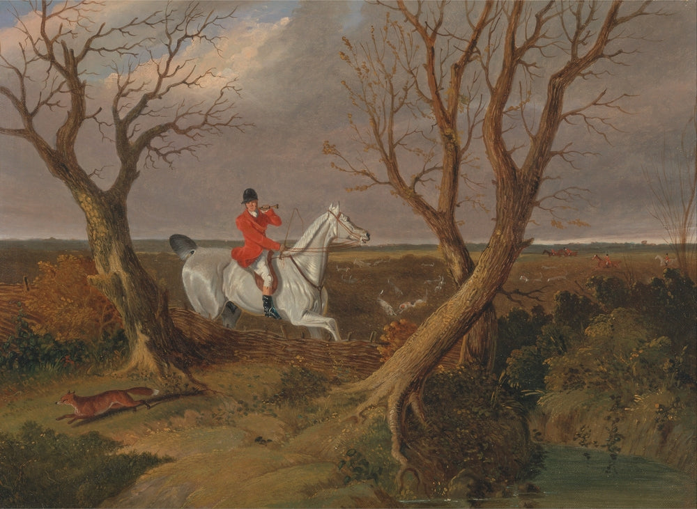 The Suffolk Hunt- Gone Away - by John Frederick Herring Sr.