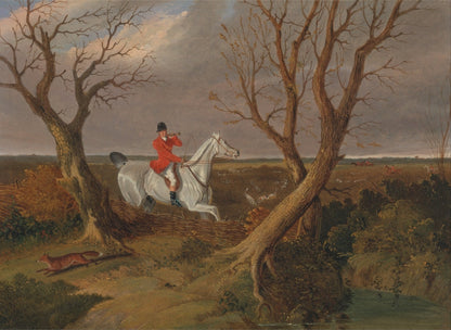 The Suffolk Hunt- Gone Away - by John Frederick Herring Sr.