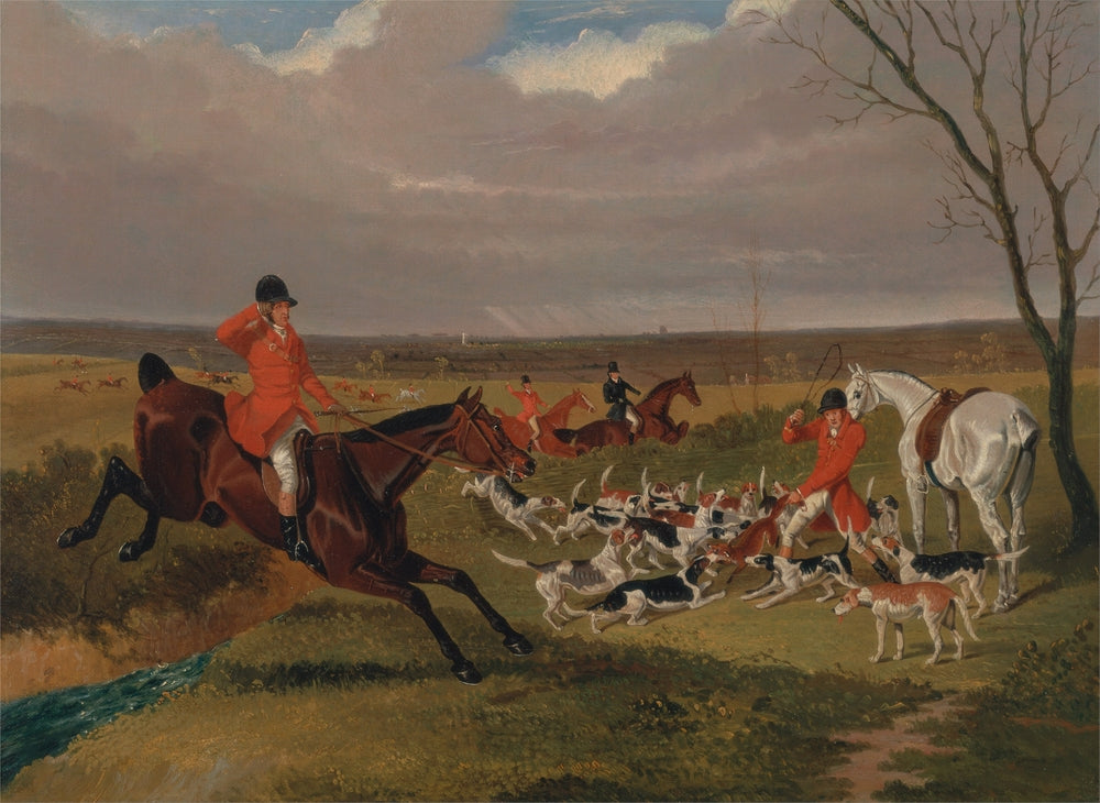 The Suffolk Hunt - The Death - by John Frederick Herring Sr.