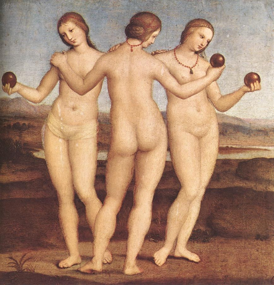 The Three Graces - by Raphael