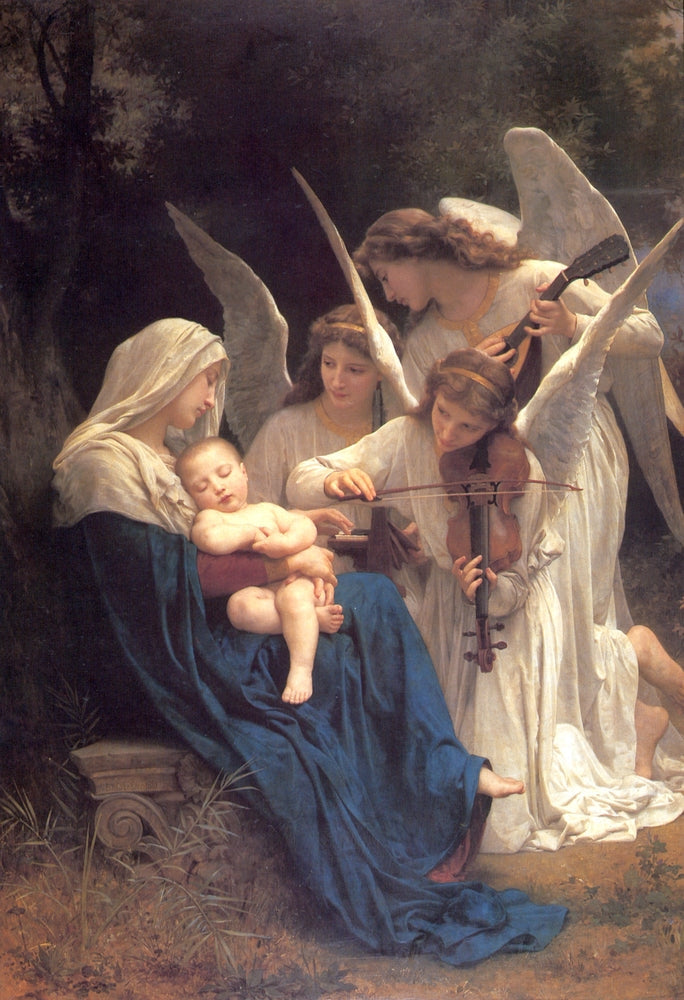 Song of the Angels - by William-Adolphe Bouguereau