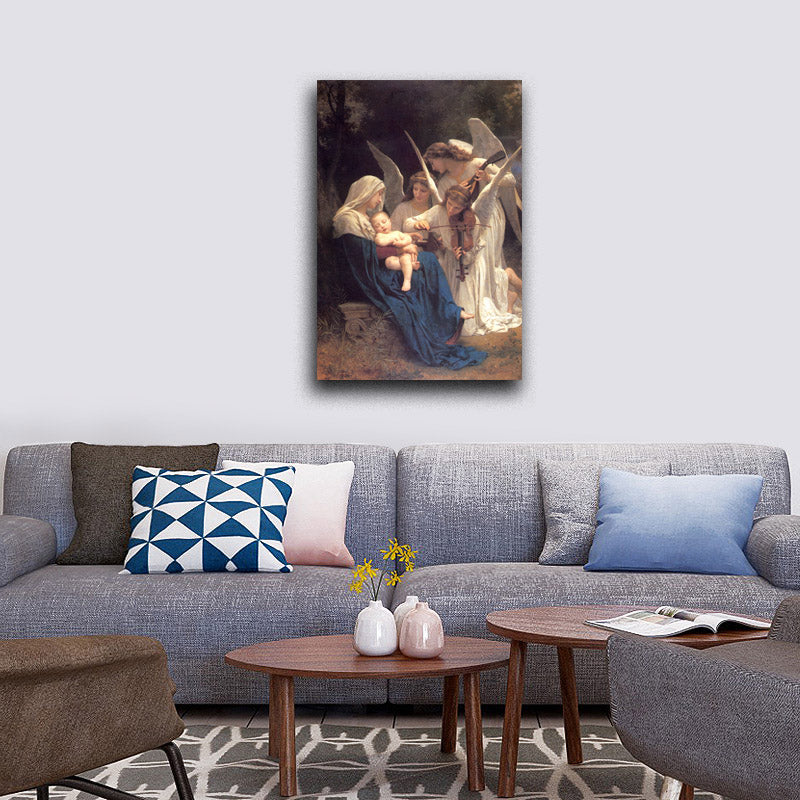 Song of the Angels - by William-Adolphe Bouguereau