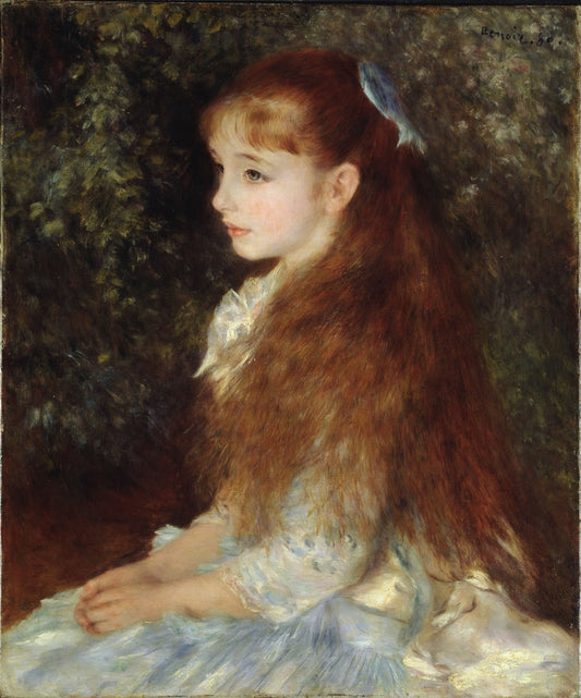 Mademoiselle Ir¨¨ne Cahen d'Anvers (Little Irene) - by Pierre-Auguste Renoir