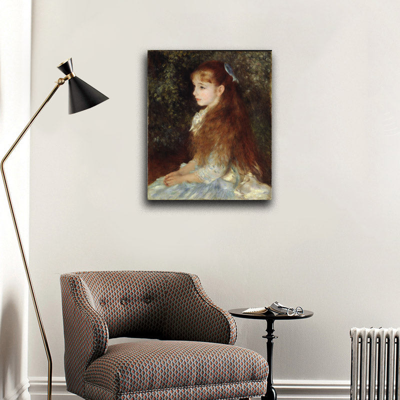 Mademoiselle Ir¨¨ne Cahen d'Anvers (Little Irene) - by Pierre-Auguste Renoir