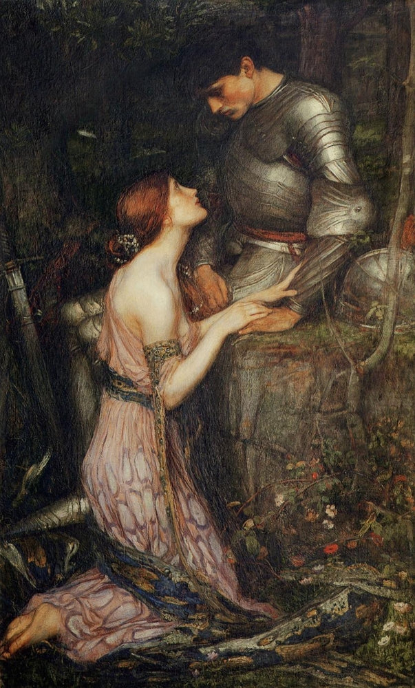 Lamia and the Soldier - by John William Waterhouse