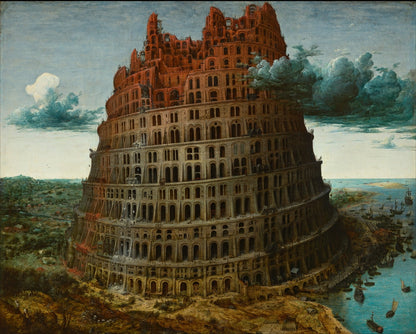 The 'Little" Tower of Babel - by Pieter Bruegel the Elder