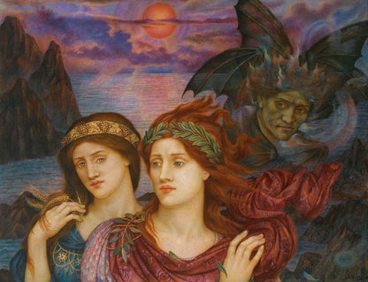 The Vision - by Evelyn De Morgan