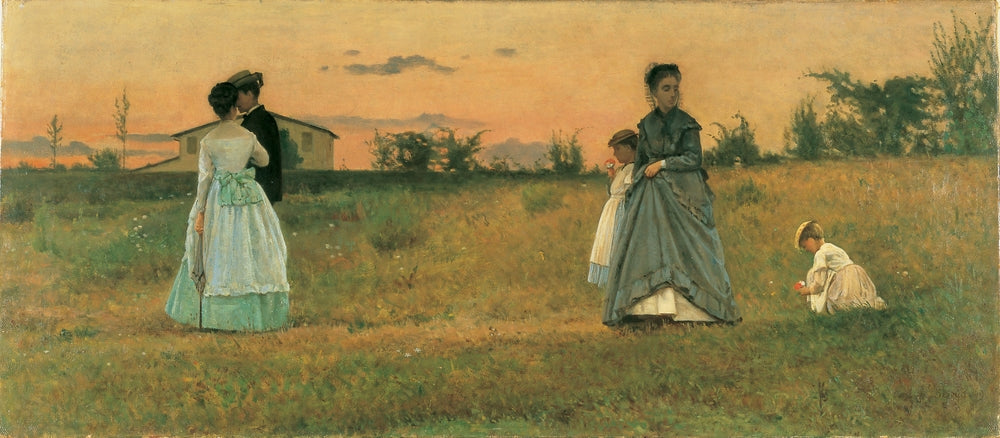 Los Novios - by Silvestro Lega