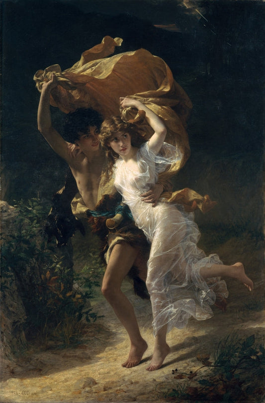 The Storm - by Pierre-Auguste Cot