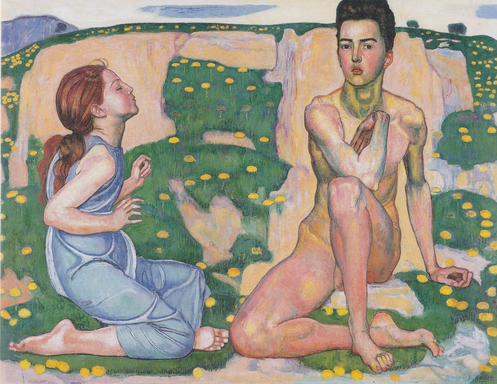 Der Frühling - by Ferdinand Hodler