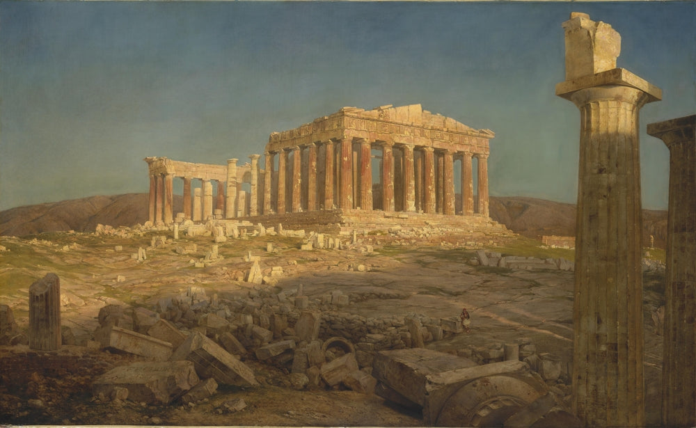 Parthenon - by Frederic Edwin Church