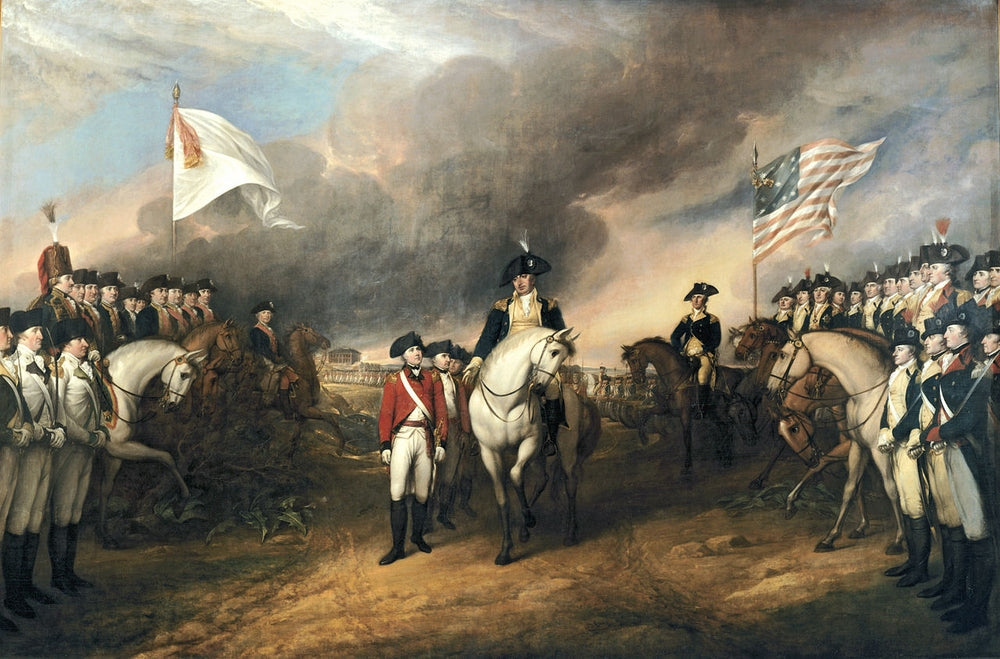 The Surrender of Lord Cornwallis - by John Trumbull