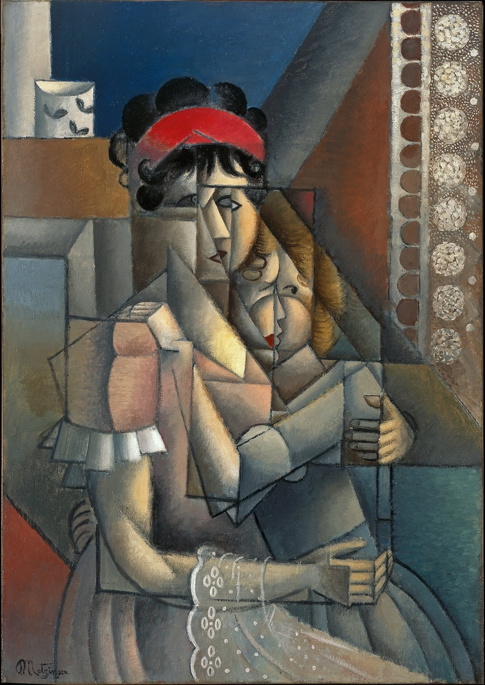 Femme À La Fenêtre, Maternité - by Jean Metzinger