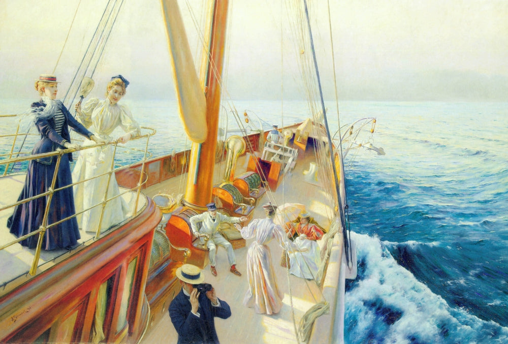 Yachting in the Mediterranean - by Julius LeBlanc Stewart