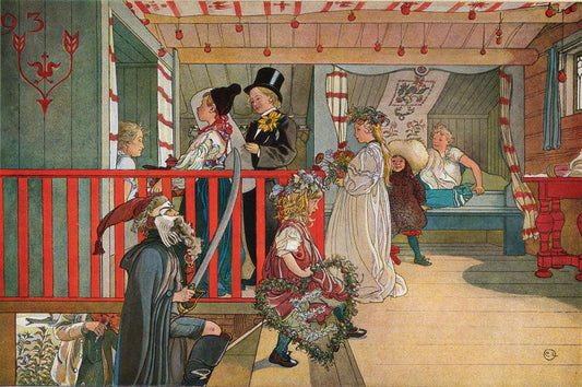 A Day of Celebration - by Carl Larsson