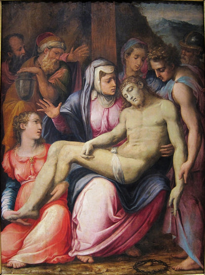 The Deposition - by Giorgio Vasari