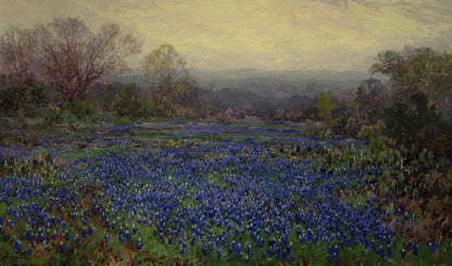 Field of Bluebonnets - by Robert Julian Onderdonk