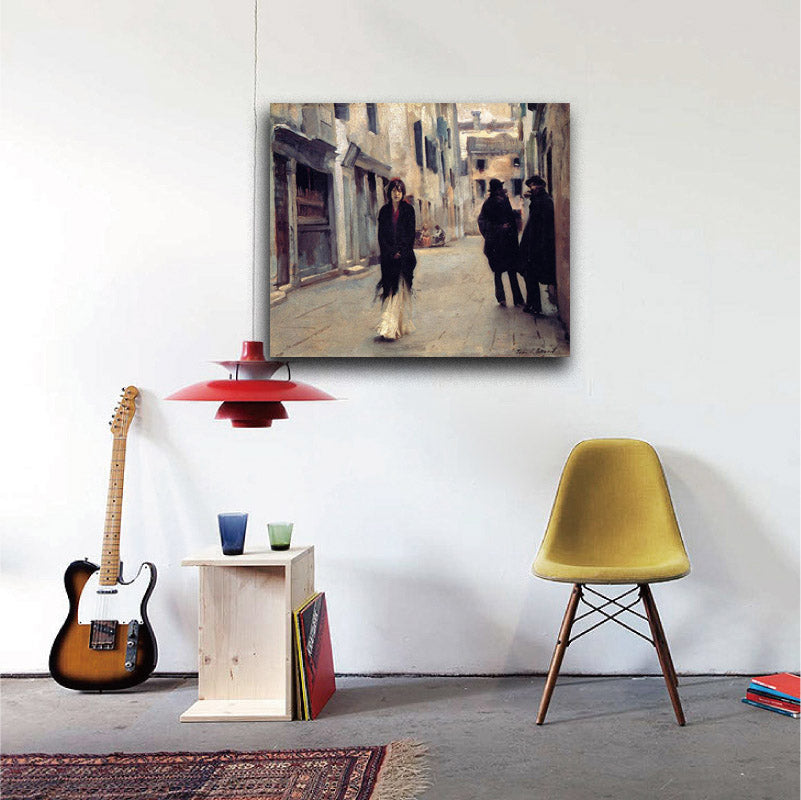 Street in Venice - by John Singer Sargent