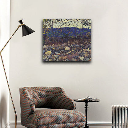 Forest Brook at Leissingen - by Ferdinand Hodler