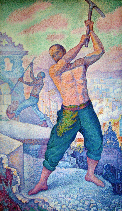 The Demolisher - by Paul Signac