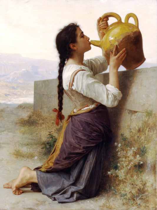 Thirst - by William-Adolphe Bouguereau