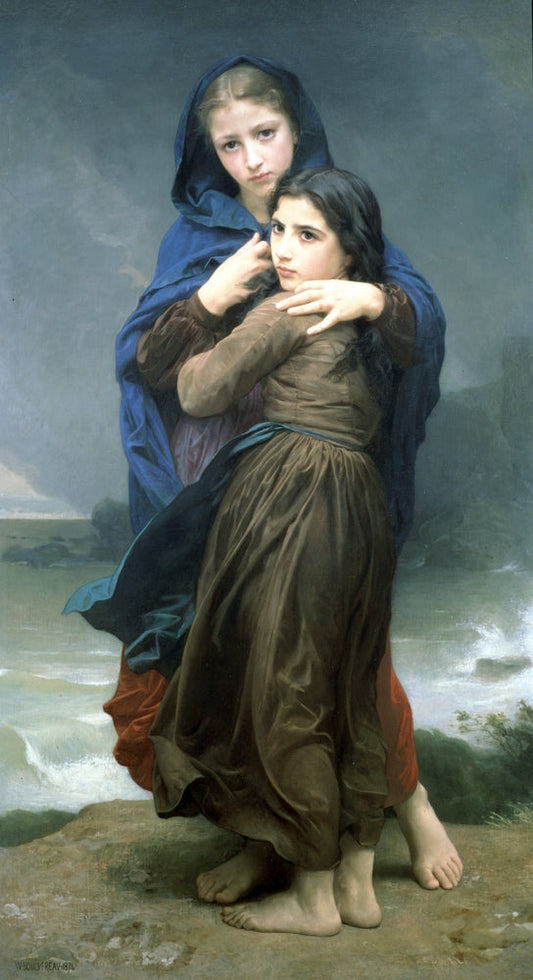 Far from home - by William-Adolphe Bouguereau