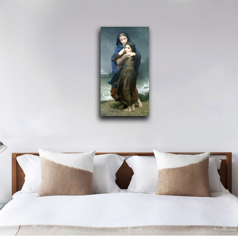 Far from home - by William-Adolphe Bouguereau