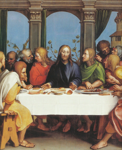 The Last Supper - by Hans Holbein the Younger