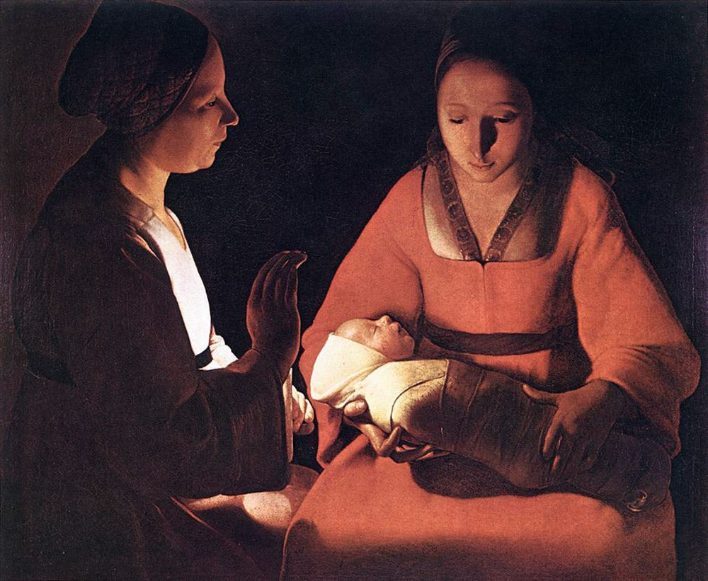 The Newborn - by Georges de la Tour