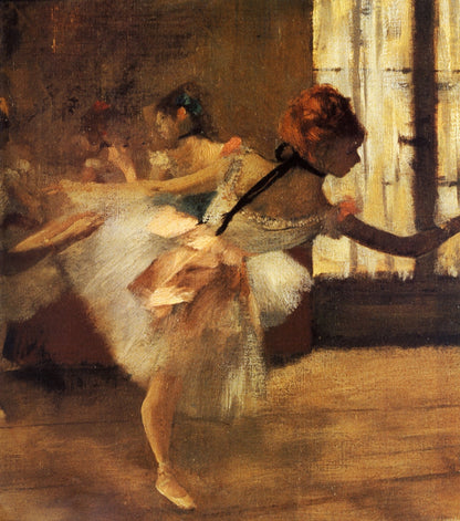 Repetition of the Dance (detail) - by Edgar Degas