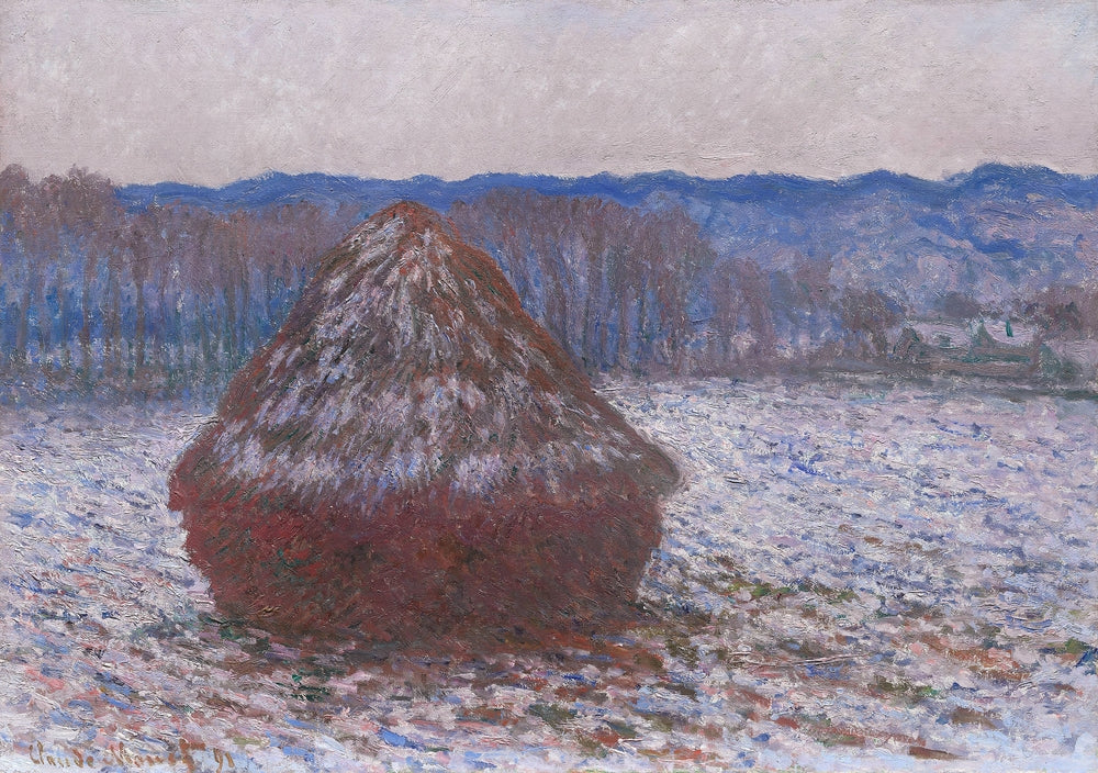 Stack of Wheat - by Claude Monet