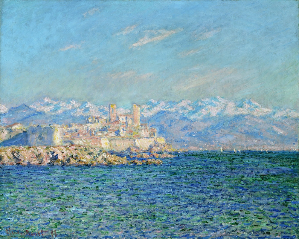 Antibes, Afternoon Effect - by Claude Monet