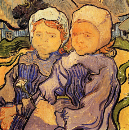 Two Children - by Vincent van Gogh