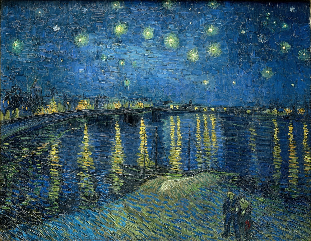 Starry Night Over the Rhone - by Vincent van Gogh