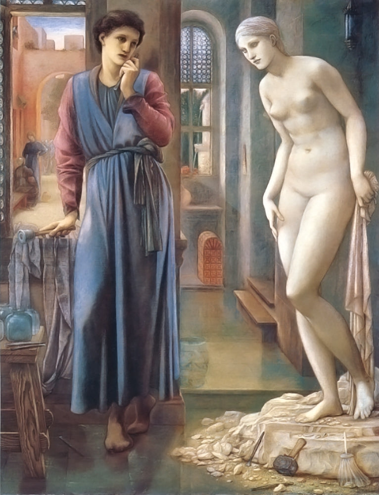 Pygmalion and the Image II: The Hand Refrains - by Edward Burne-Jones