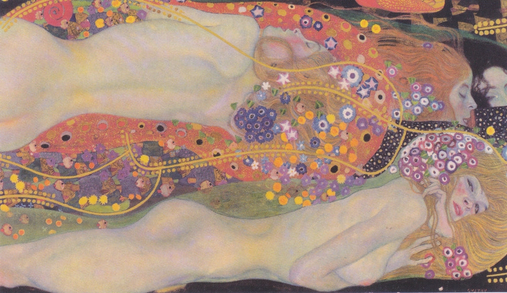 Water Snakes II - by Gustav Klimt